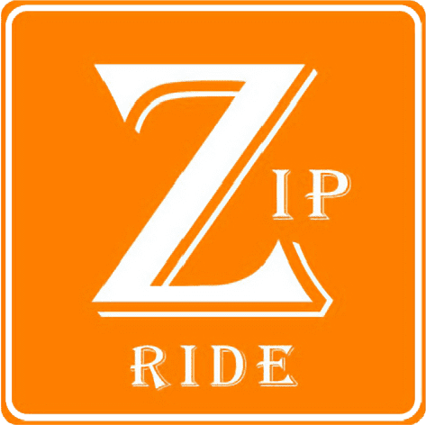 zip ride orange logo